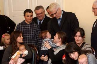 Predsjednik Ivo Josipović u posjetu Požegi