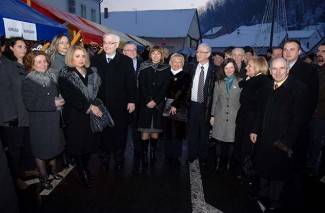 Predsjednik Ivo Josipović u posjetu Požegi