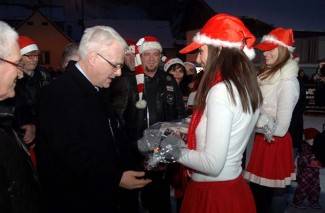 Predsjednik Ivo Josipović u posjetu Požegi