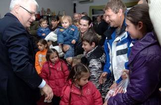 Predsjednik Ivo Josipović u posjetu Požegi