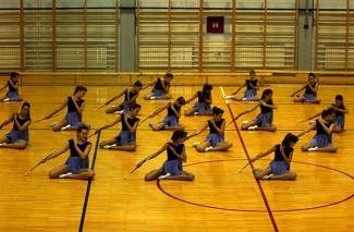 Velika: Doček Djeda Božićnjaka uz Veličke mažoretkinje