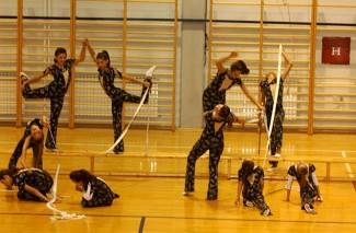 Velika: Doček Djeda Božićnjaka uz Veličke mažoretkinje