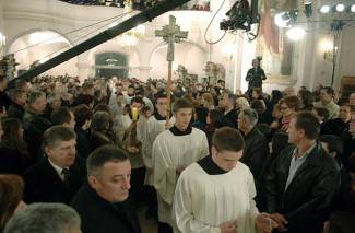 Polnoćka u požeškoj katedrali