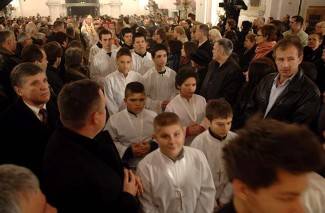 Polnoćka u požeškoj katedrali