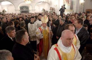 Polnoćka u požeškoj katedrali