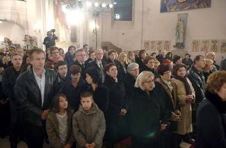 Polnoćka u požeškoj katedrali