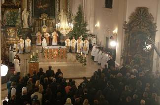 Polnoćka u požeškoj katedrali