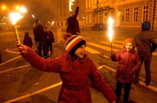 Požega: Doček Nove godine na Trgu Sv. Trojstva