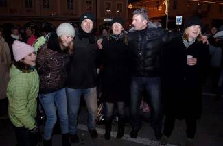 Požega: Doček Nove godine na Trgu Sv. Trojstva