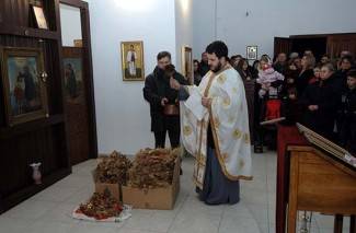 Požega: Pravoslavni vjernici proslavili Badnjak i Božić