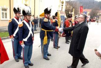 Grgurevo u Požegi: Mimohod povijesnih postrojbi