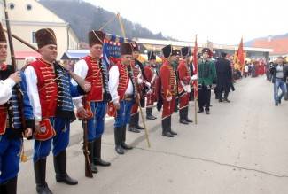Grgurevo u Požegi: Mimohod povijesnih postrojbi