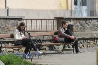 Lijep i sunčan dan: Požega, 4.4.2013.