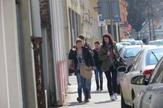 Lijep i sunčan dan: Požega, 4.4.2013.