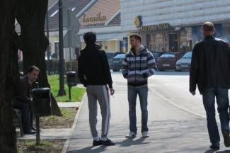 Lijep i sunčan dan: Požega, 4.4.2013.