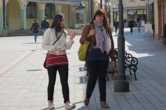 Lijep i sunčan dan: Požega, 4.4.2013.