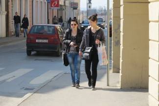 Lijep i sunčan dan: Požega, 4.4.2013.