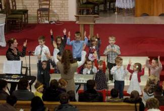 Požega: Vrtićarci sv. Leopolda Mandića pozdravili proljeće