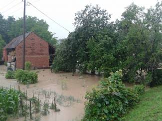 Poplava u Donjem Čagliću i Kovačevcu