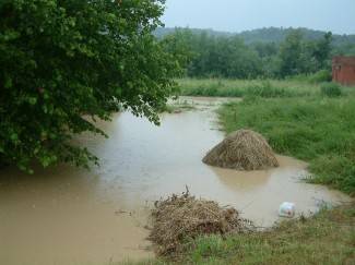 Poplava u Donjem Čagliću i Kovačevcu