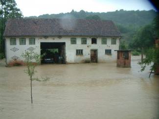 Poplava u Donjem Čagliću i Kovačevcu