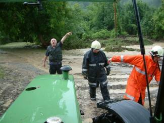 Poplava u Donjem Čagliću i Kovačevcu