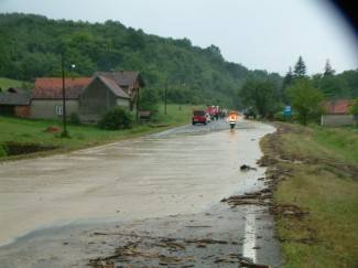 Poplava u Donjem Čagliću i Kovačevcu