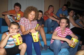 Kino u Grabriku: Preko 2.000 ljudi gledalo Madagaskar 3