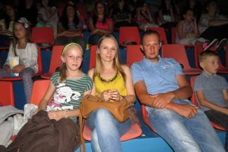 Kino u Grabriku: Preko 2.000 ljudi gledalo Madagaskar 3