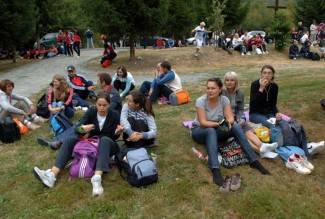 Tisuće vjernika na hodočašću prema Voćinu