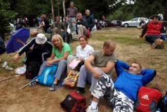 Tisuće vjernika na hodočašću prema Voćinu