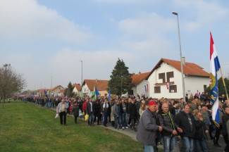 Vukovar: Požežani u Koloni sjećanja