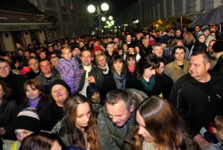 Požega: Doček 2014. u pješačkoj zoni