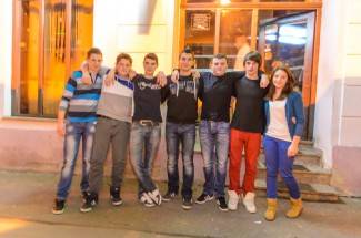 Noćni život u Pakracu, 11.1.2014.