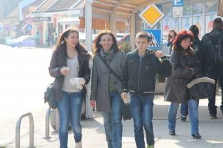 Lijep i sunčan dan u Požegi