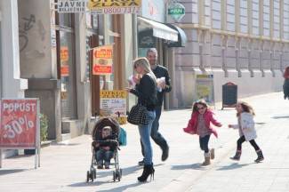 Lijep i sunčan dan u Požegi