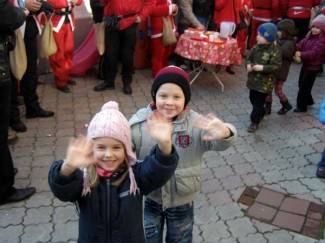 Požega: Moto mrazovi s mališanima