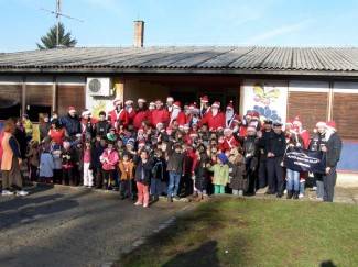 Požega: Moto mrazovi s mališanima