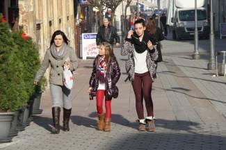 Subotnja šetnja gradom: Požega, 13.12.2014.