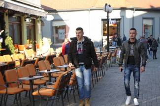 Lijep i sunčan dan: Subotnja šetnja Požegom, 20.12.2014.