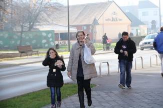 Lijep i sunčan dan: Subotnja šetnja Požegom, 20.12.2014.