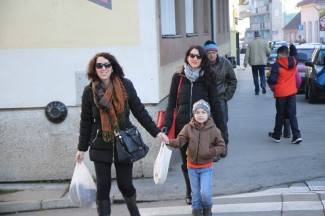 Lijep i sunčan dan: Subotnja šetnja Požegom, 20.12.2014.