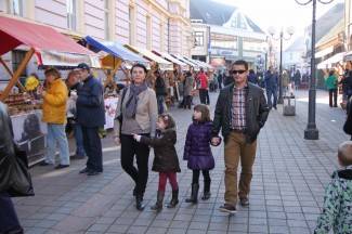 Lijep i sunčan dan: Subotnja šetnja Požegom, 20.12.2014.