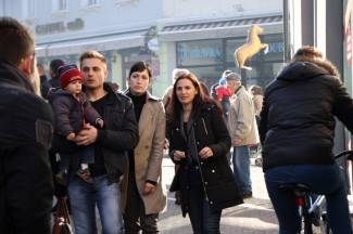 Lijep i sunčan dan: Subotnja šetnja Požegom, 20.12.2014.