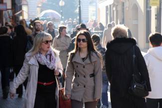 Lijep i sunčan dan: Subotnja šetnja Požegom, 20.12.2014.