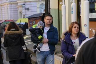 Lijep i sunčan dan: Subotnja šetnja Požegom, 20.12.2014.