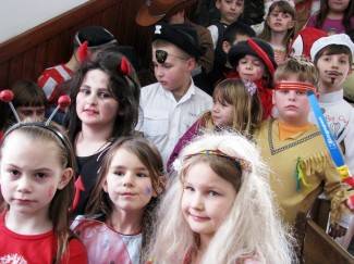 Požega: Maškare u Kanižlićevoj školi