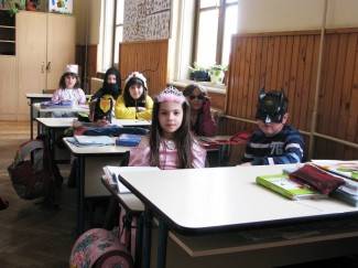 Požega: Maškare u Kanižlićevoj školi