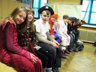 Požega: Maškare u Kanižlićevoj školi