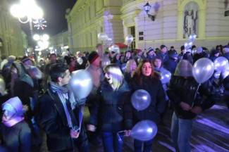 Doček Nove godine na otvorenom u Požegi i Pleternici